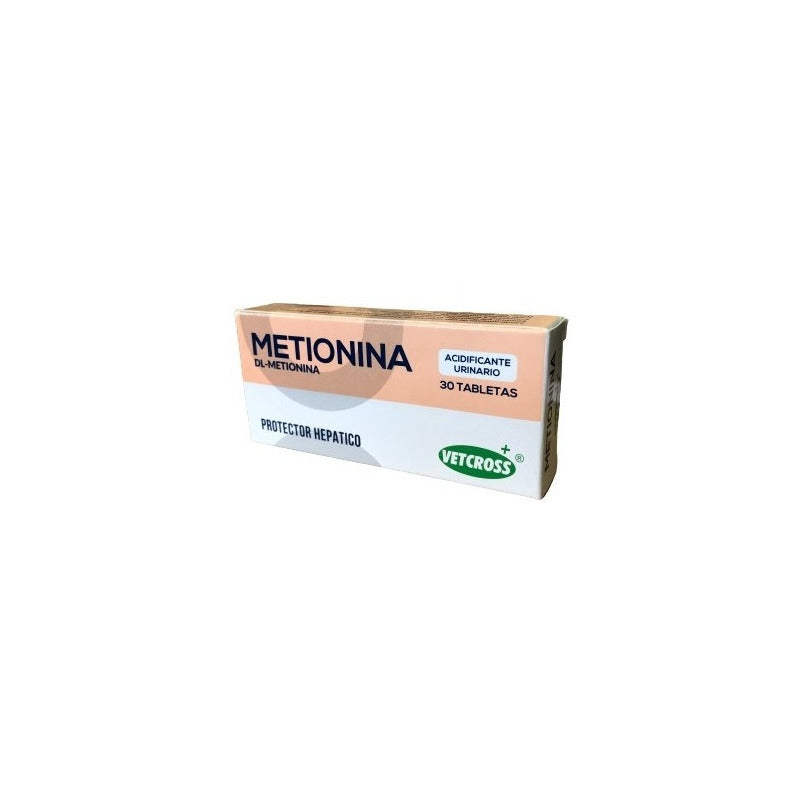 Metionina Vetcross 30 Comprimidos