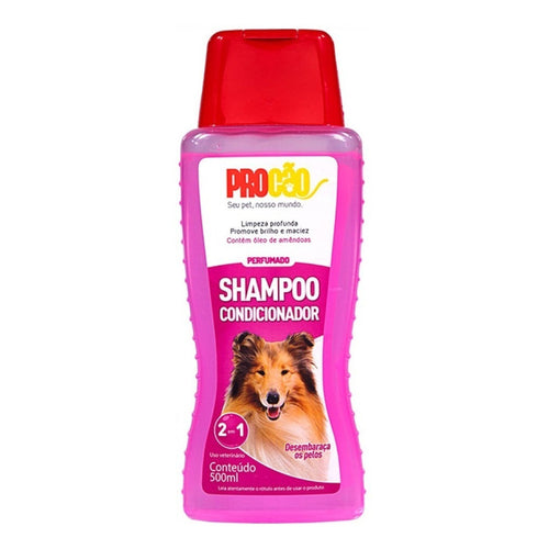 Shampoo Y Acondicionador Para Perros 2 En 1 Procao 500ml