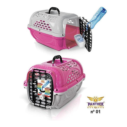 Jaula Transportadora Panther N2 Perros y Gatos Hasta 10kg