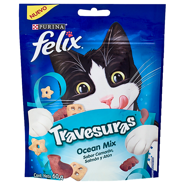 Purina Felix Travesuras Ocean Mix 60g