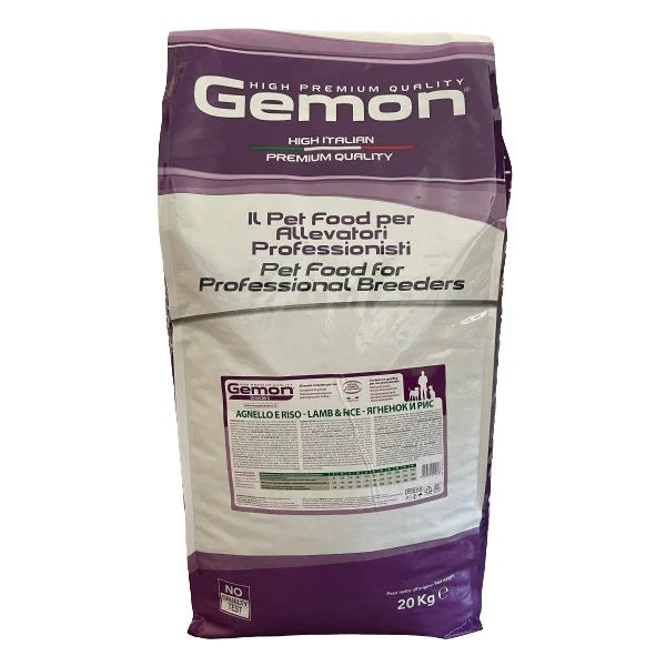 Gemon Dog High Premium Adulto Cordero 20kg (Piel Sensible ) Con Regalo