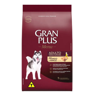 Gran Plus High Premium Adulto Pollo y Arroz 15Kg Con Regalo