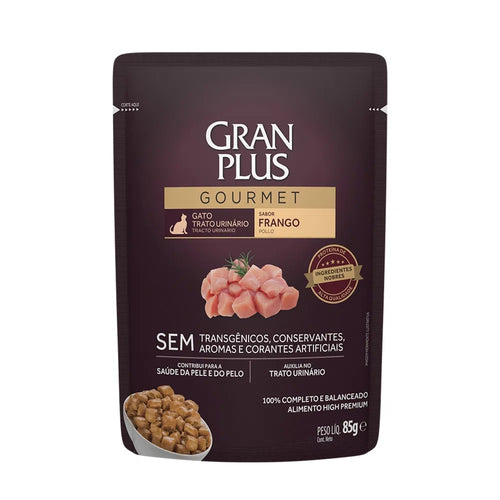 Gran Plus Gourmet Pouch Gato Urinario Pollo 85g