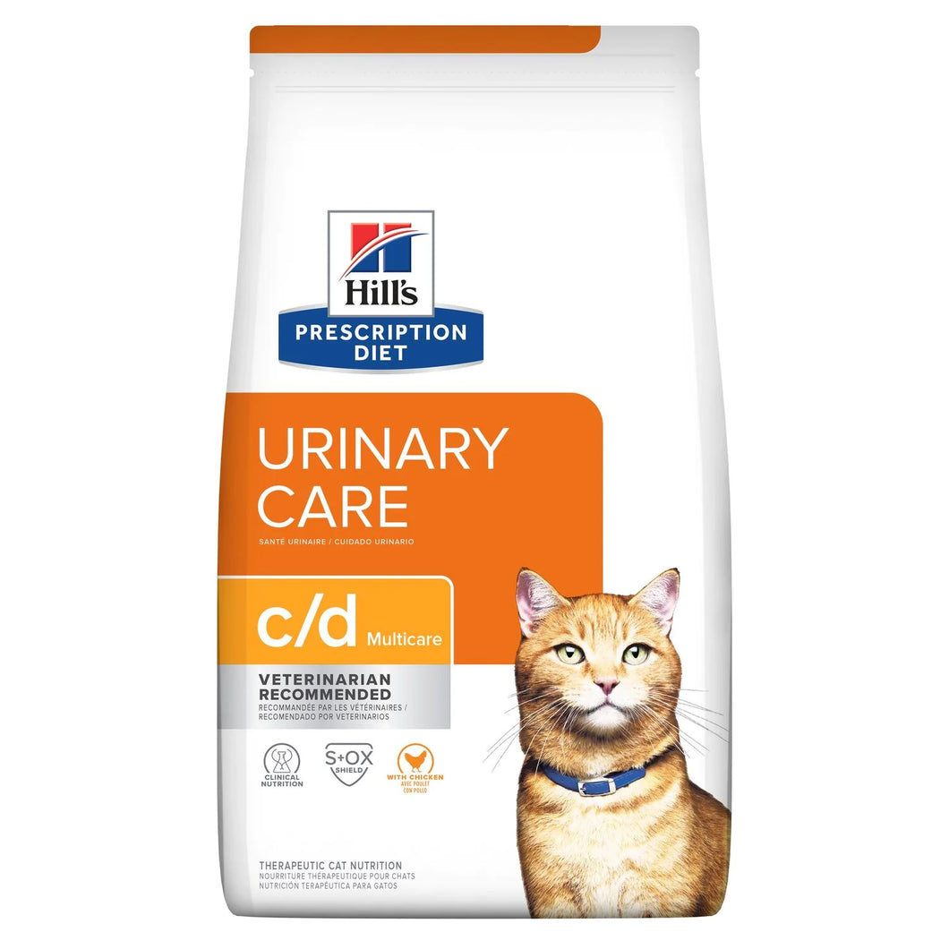 Hills Feline C/D Multicare Mantenimiento Urinario 3.9kg Con Regalo