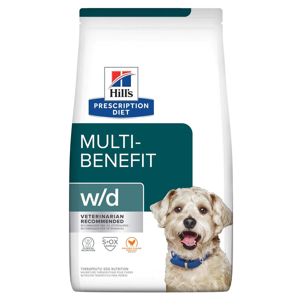 Hills Canine W/d Control Digestivo/peso/diabetes 3.9kg