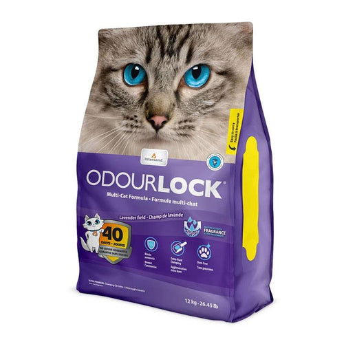 Super Pack Arena Gato Aglomerante Intersand Odour Lock 24kg Lavanda