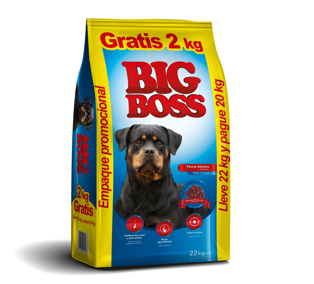 Big Boss Adulto 20Kg + 2Kg con regalo