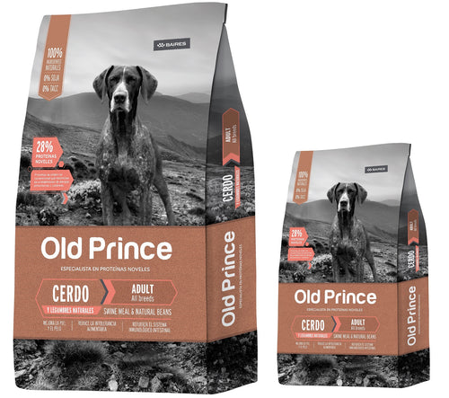 Old Prince Cerdo y Legumbres Adulto All Breeds 15+3Kg Con Regalo