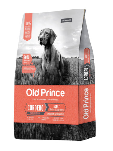 Old Prince Cordero Adulto All Breeds 7.5Kg Con Regalo