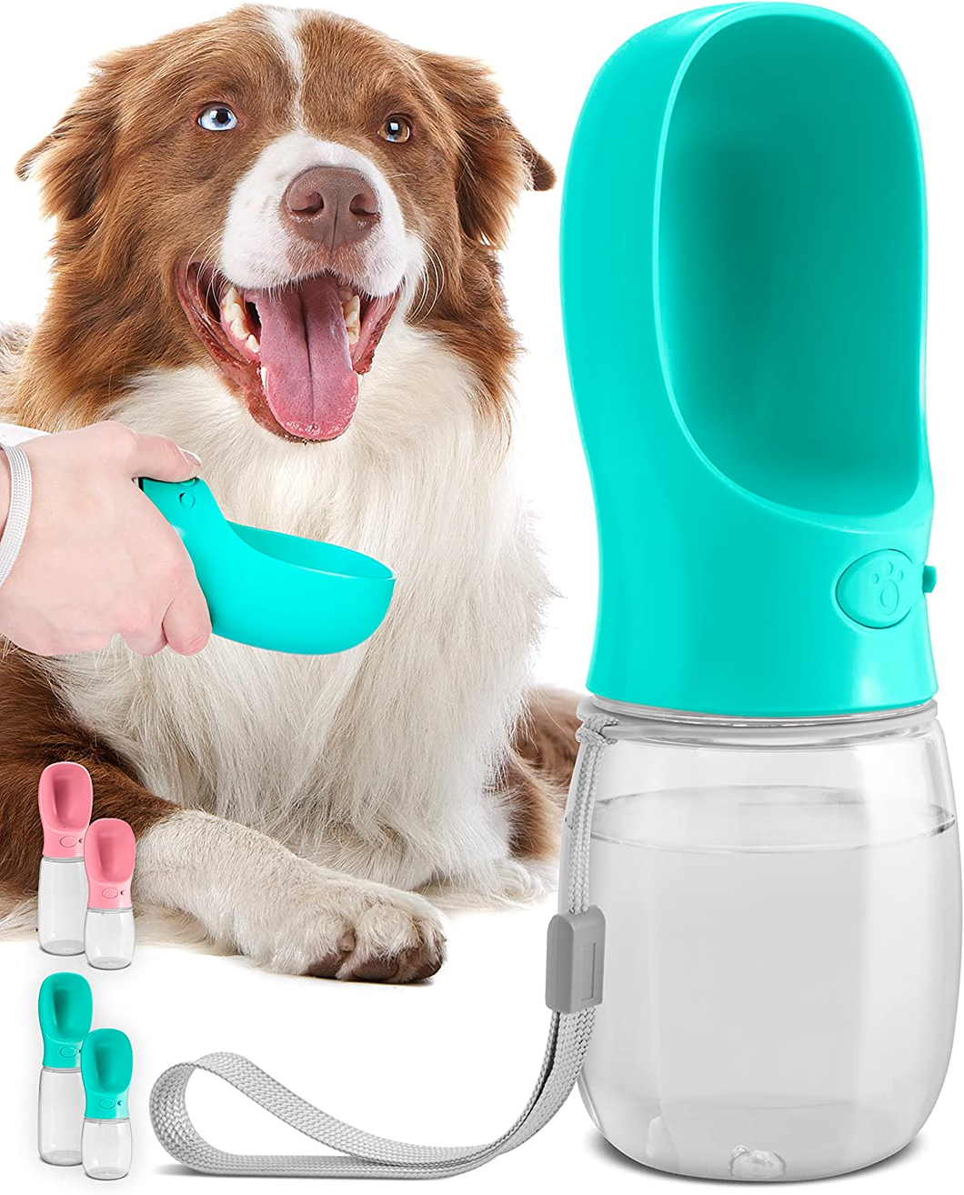 Bebedero Portátil para Mascotas Pet Care Cup 350ml – MundoCanino