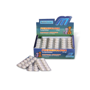Prednisolona 20mg Antialérgico Microsules 10 Comprimidos