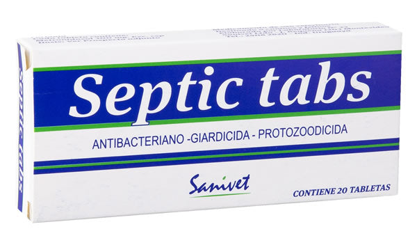 Sanivet Septic Tabs Giardicida 20 comp.
