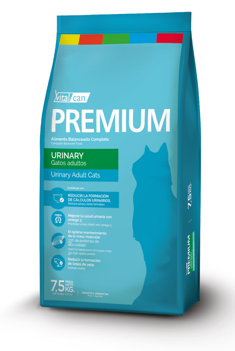 Vital Can Premium Gato Adulto Urinary 7.5Kg Con Regalo