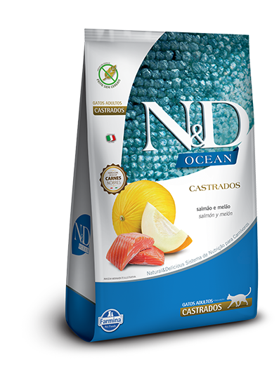 Farmina N & D Feline Ocean Castrado 1.5kg Con Regalo